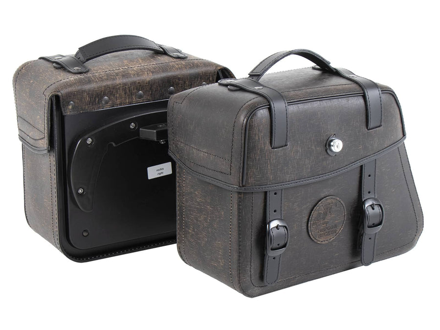 Hepco & Becker [Hepco & Becker] - Leather bag set Rugged 21 ltr.