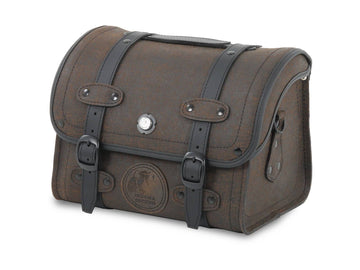Motorcycle bag [Hepco & Becker] - Smallbag Rugged 19 L - brown incl. quick-release fastener - luggage rack
