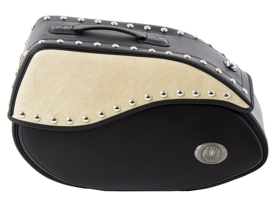 Motorcycle bag [Hepco & Becker] - Ivory side pockets C-Bow ivory – C-Bow