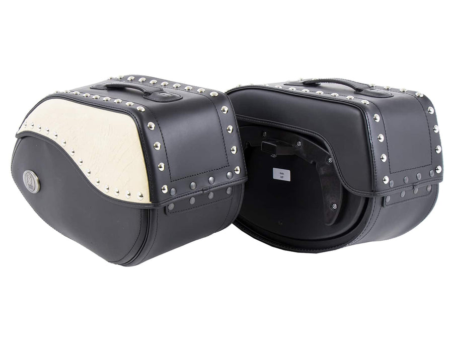 Motorcycle bag [Hepco & Becker] - Ivory side pockets C-Bow ivory – C-Bow
