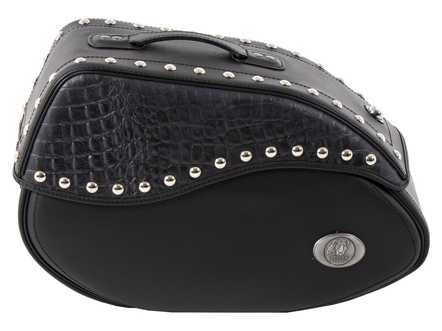 Motorcycle bag [Hepco & Becker] - Ivory black side pockets C-Bow – C-Bow