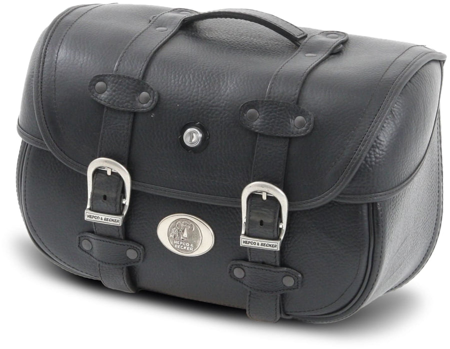 Motorradtasche [Hepco & Becker] - Leder Liberty – Rohrpacktaschenhalter