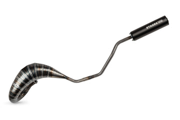 Aprilia RX 50 2T D50B1 [2006–] - Exhaust 80 - 90 black
