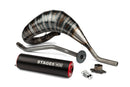 Gilera SMT SM 50 2T D50B0 [2011–2012] - Auspuff 80 - 90 rot / schwarz