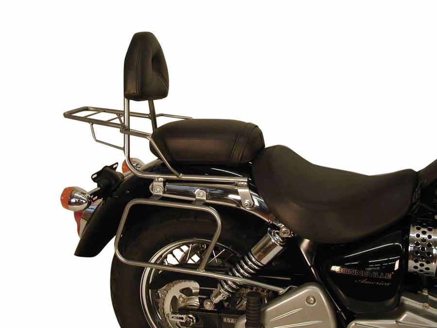 Triumph Bonneville America [2005-2010] - Tubular leather bag holder