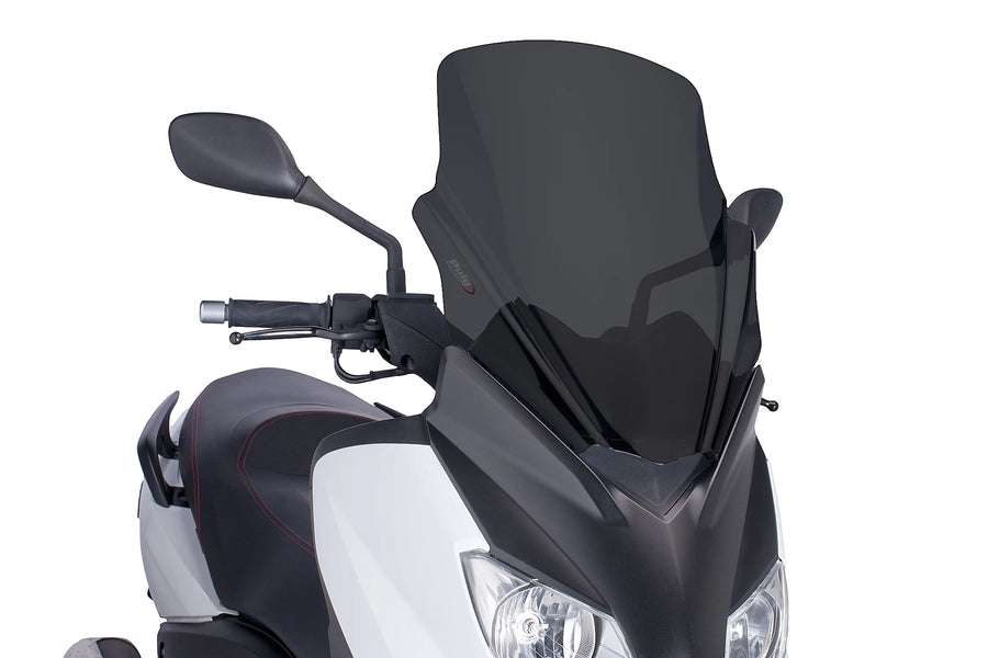 YAMAHA X-MAX 250 [2005] - V-Tech Line Touring Windshield | Heavily toned | PUIG 6259F