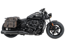Indian Sport Scout [2025-2026] - Set: Ledertaschenhalter Cutout schwarz inkl. Rugged Ledertaschen braun