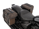 Indian Sport Scout [2025-2026] - Set: Ledertaschenhalter Cutout schwarz inkl. Rugged Ledertaschen braun