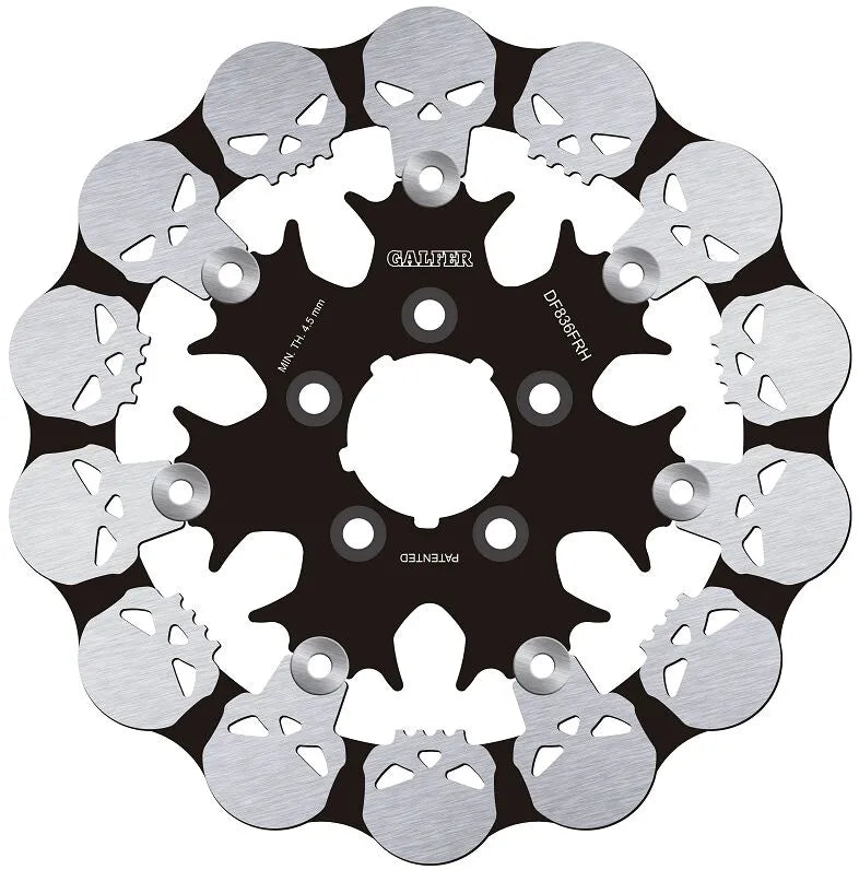 Harley-Davidson FLHRC 1690 Road King Classic [2014] - Floating brake disc Skull - Image 1