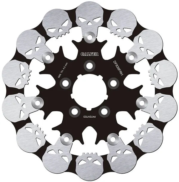 Harley-Davidson FLHRSE5 1800 Road King CVO 110th Anniversary [2013] - Floating brake disc Skull - Image 3