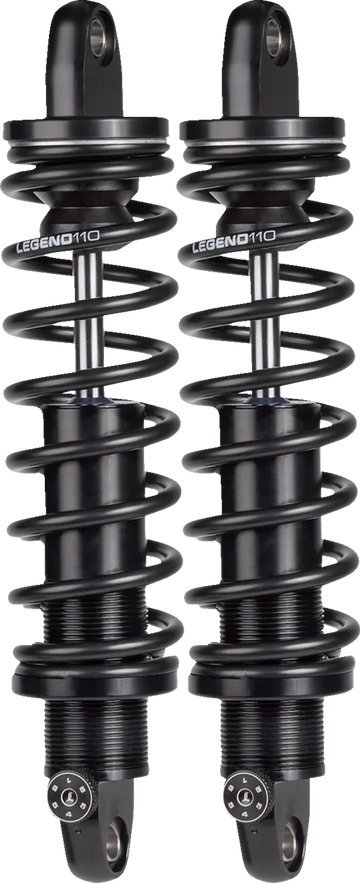 Harley-Davidson FXDBB 1690 Dyna Street Bob Special [2014-2015, 2015] - Legend REVO-A coil suspension for Dyna models - Surface: Black, Anodized - Item no. 1310-1098 – Image 2