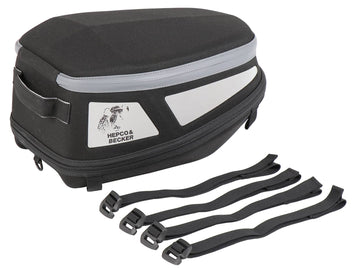 Tail bag [Hepco & Becker] - Royster Rearbag Sport tail bag with strap attachment - black/gray – Sportrack