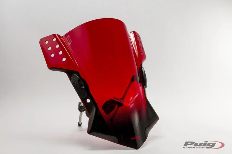 KAWASAKI Z 650 [2025] - PUIG Rafale Windshield | Red | PUIG 6409R