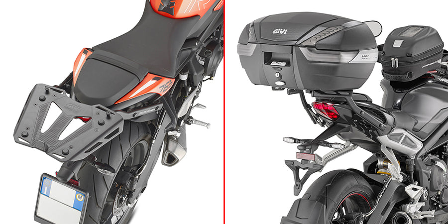 Triumph Street Triple 765 [2017–2020] – Topcaseträger für Monokey oder Monolock