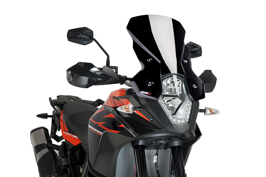 TRIUMPH BONNEVILLE T 120 BLACK [2025] - PUIG touring screen | Black | PUIG 6494N