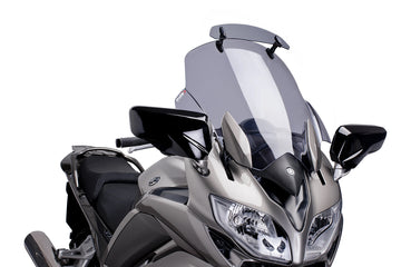 YAMAHA FJR1300A/AS 2013-2018 - PUIG touring screen with spoiler | Tinted | PUIG 6501H