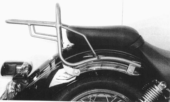 Yamaha XVS 125 [2000-2004] - tubular luggage rack top case carrier chrome