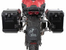 Ducati Multistrada V4 [2025-2026] - Kofferträgerset Cutout Edelstahl inkl. Xplorer Cutout schwarz Kofferset
