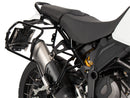 Ducati DesertX [2022-2026] - Kofferträgerset Cutout schwarz inkl. Xplorer Cutout silber Kofferset
