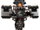 KTM 790 Adventure [2024-2026] - Kofferträgerset Cutout Edelstahl inkl. Xplorer Cutout silber Kofferset 40/37