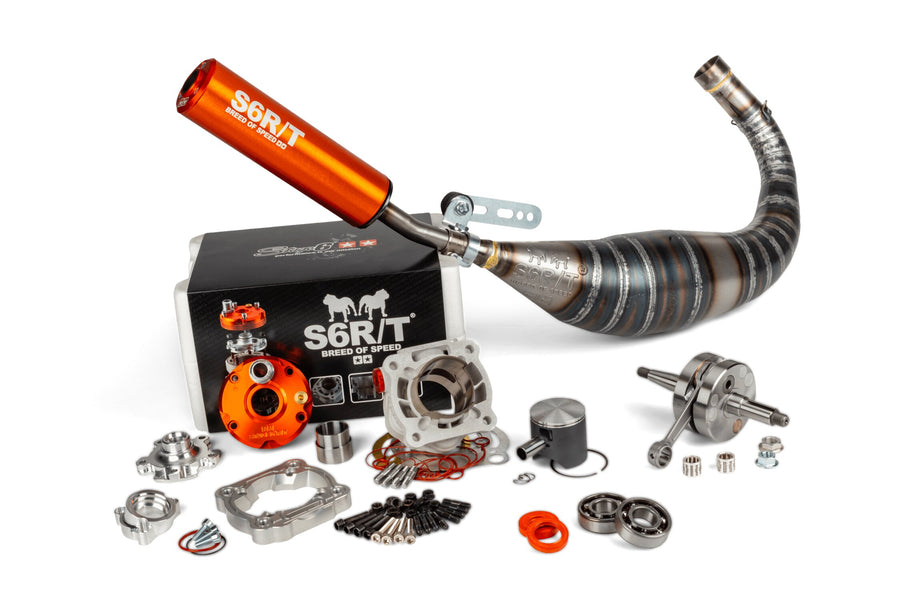 Fantic XM 50 2T - Zylinderkit Kurbelwelle Auspuff R/T 95