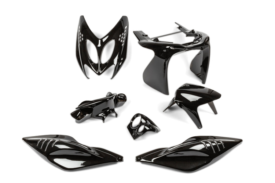 MBK Nitro 50 2T LC CAT [2004–] - Verkleidungskit mit Beleuchtung, schwarz