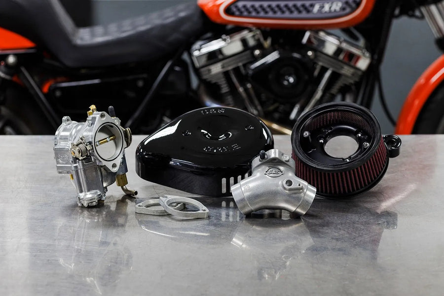 Harley-Davidson FXRDG 1340 Disc Glide [1985] - Super G Vergaser mit Stealth Luftfilter-Kit – Bild 2