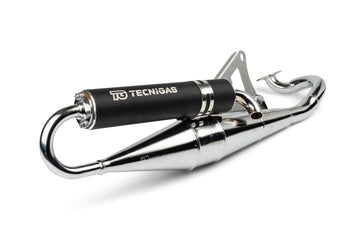 Aprilia SR Netscaper 50 2T LC - exhaust NEXT R chrome