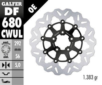 Harley-Davidson XG 500 Street [2018-2020, 2017, 2019-2020] - Cubiq brake disc - picture 2