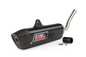 Beta RR Enduro 50 2T - Rear silencer Enduro Sonic aluminum black