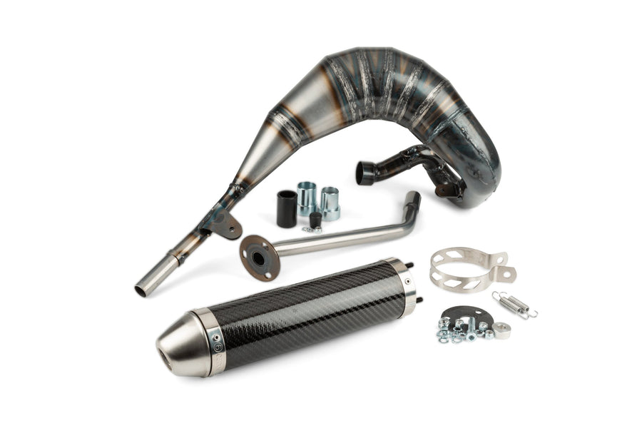 Beta RR SM 50 2T - Auspuff mit Carbon ESD Enduro