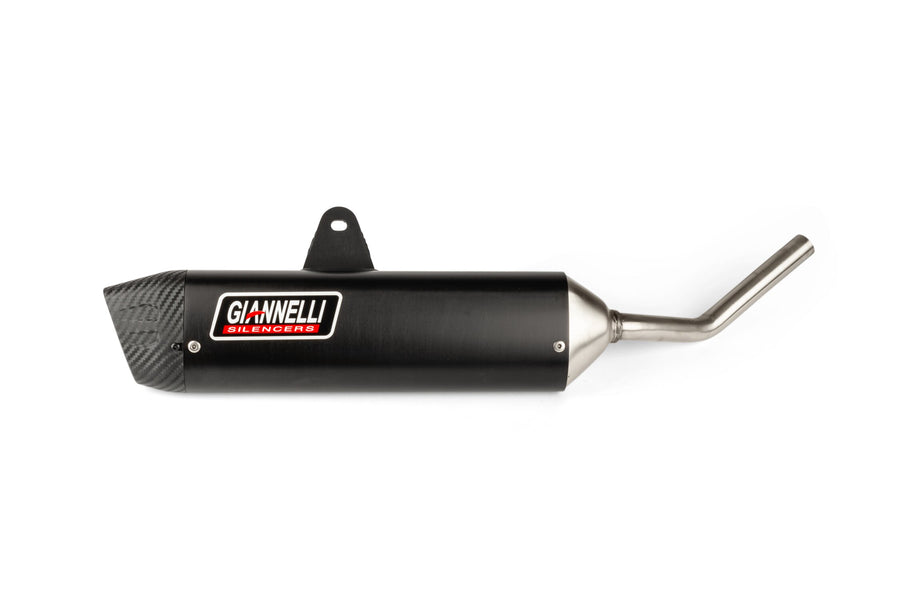 Fantic XE 50 2T - Auspuff mit schwarzem ESD Enduro