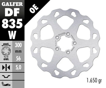 Harley-Davidson Xl 1200 Xs Forty Eight Special [2020] - Wave® brake disc - surface: silver, stainless steel - picture 2
