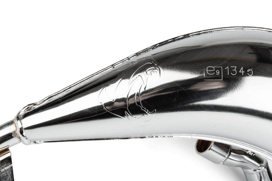 Beta RR Enduro 50 2T - Auspuff Cross verchromt 50/70cc