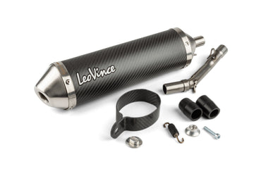 Beta RR Enduro 50 2T - Rear silencer X-Fight Carbone