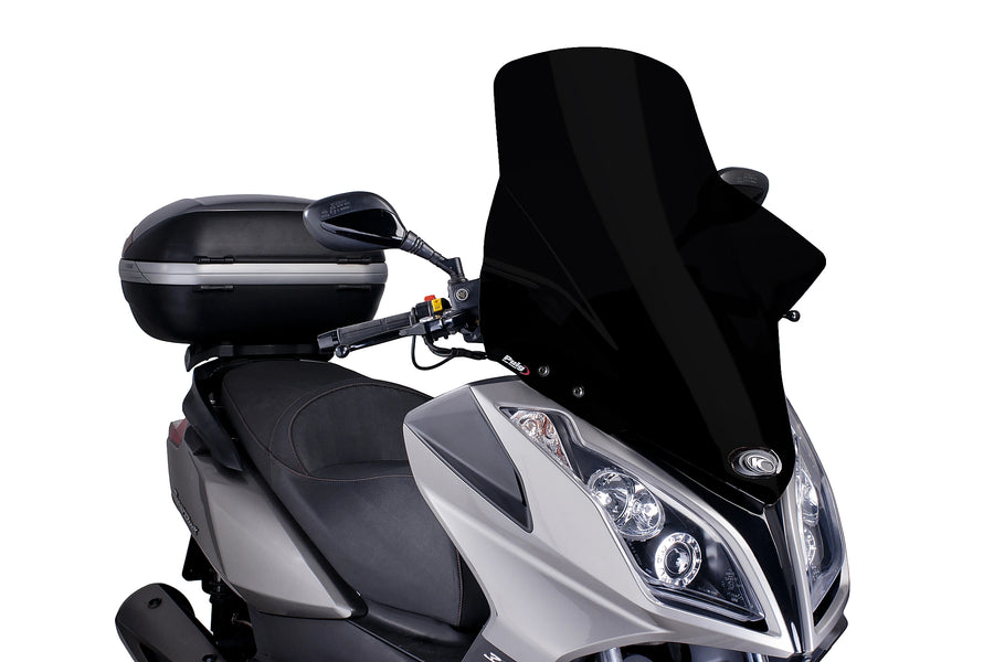 S Dink / Downtown / X-Town / N. Grand - PUIG V-Tech Line Touring Windschild | Schwarz | PUIG 6790N