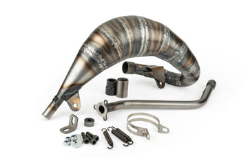 Beta RR Enduro 50 2T - Exhaust Cross Carbon 80/90cc