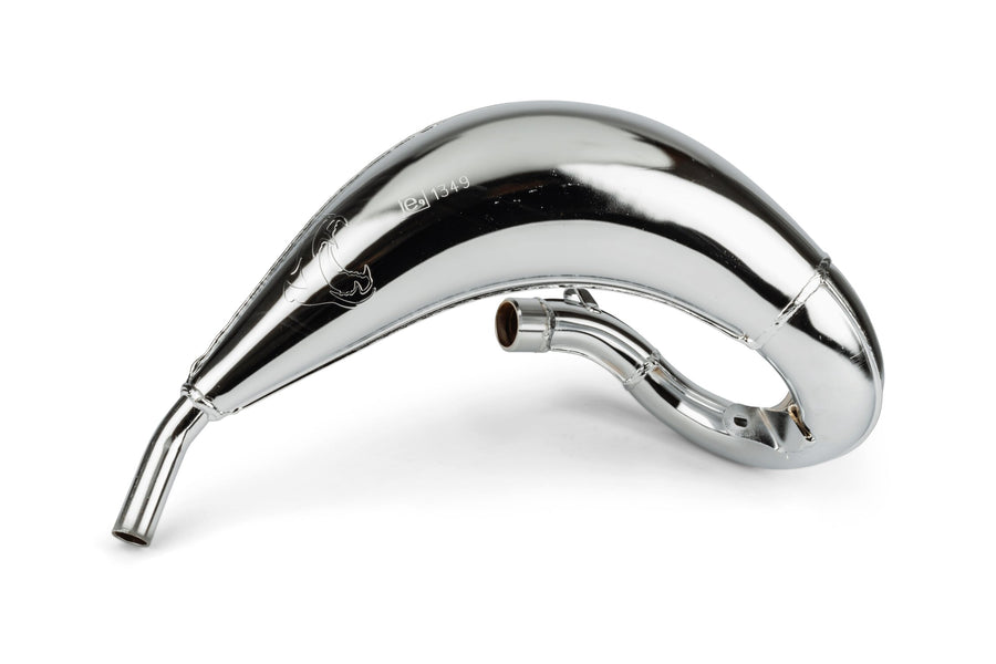 Fantic XM 50 2T - Auspuff Cross Chromed 50/70cc