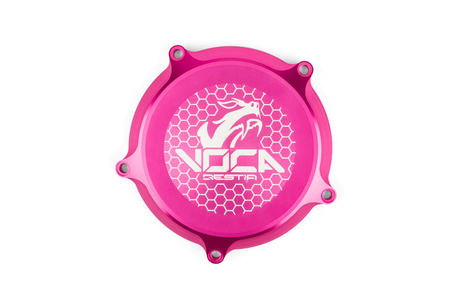 Fantic XM 50 2T - Kupplungsdeckel Schwarz Pink