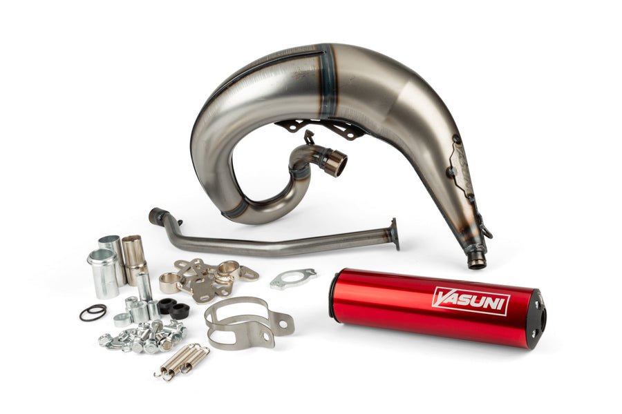 Aprilia RX Enduro 50 2T D50B0 [2007–] - Exhaust Cross ML Red