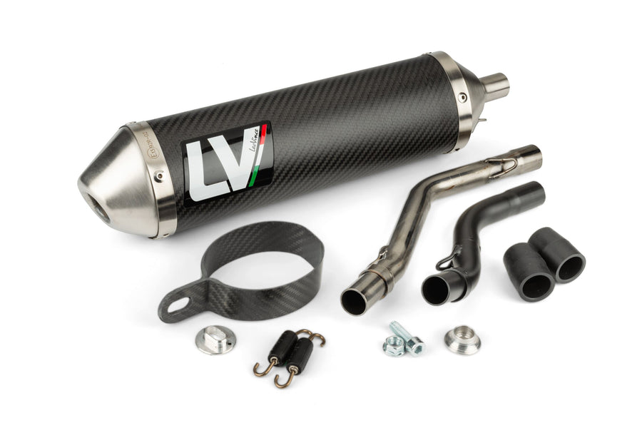 Fantic XM 50 2T - Endschalldämpfer X-Fight Carbon