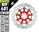 Harley-Davidson XL 883 C Sportster Custom [2010] - Floating Wave Brake Disc - Surface: Red, Silver, Stainless Steel - Image 2