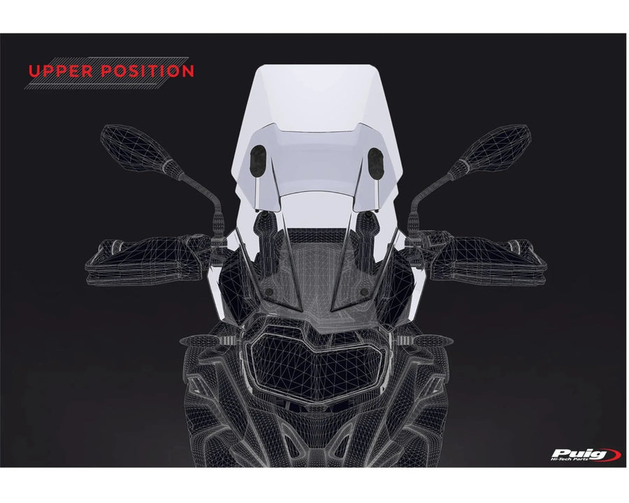 BMW F 750 GS [2024] – Adjustable windshield – heavily tinted