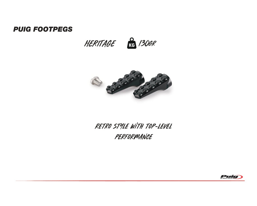 KTM RC 390 [2025] – Racing footrests – titanium