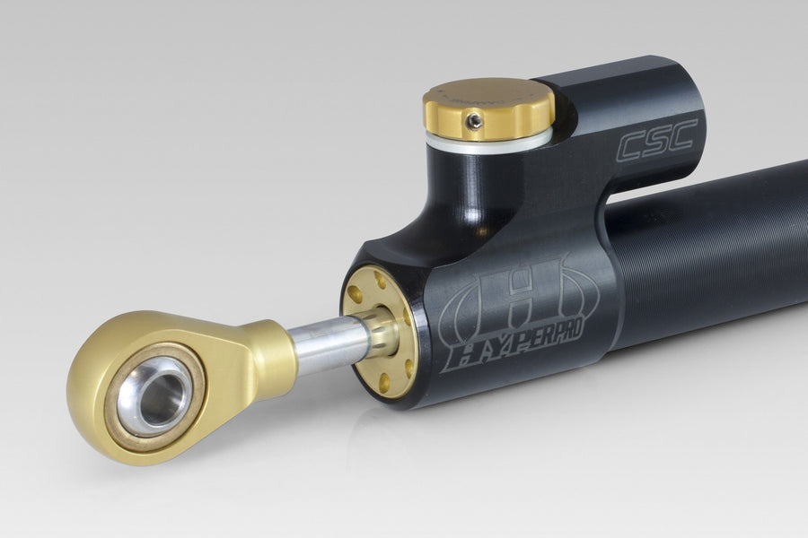 Hyperpro Lenkungsdämpfer S140+10 mm – CSC/RSC, Standard-Bauform