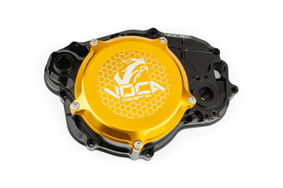 Generic Trigger X-Enduro 50 2T AM6 - Kupplungsdeckel Schwarz Gold