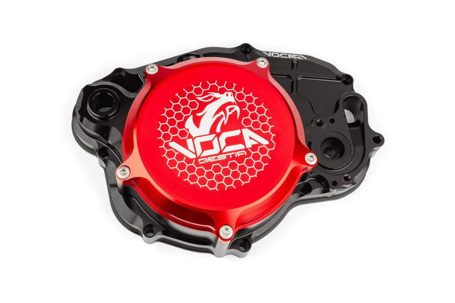 Beta RR Enduro 50 2T - Kupplungsdeckel Schwarz Rot