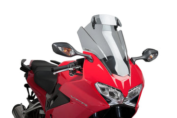 HONDA VFR800F 2014-2018 - Touring screen with visor | Tinted | PUIG 7008H