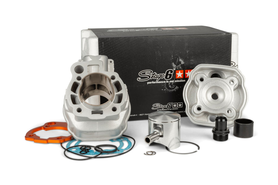 MBK X-Limit SM 50 2T AM6 [2004–] - Zylinderkit Big Racing 88ccm Aluminium