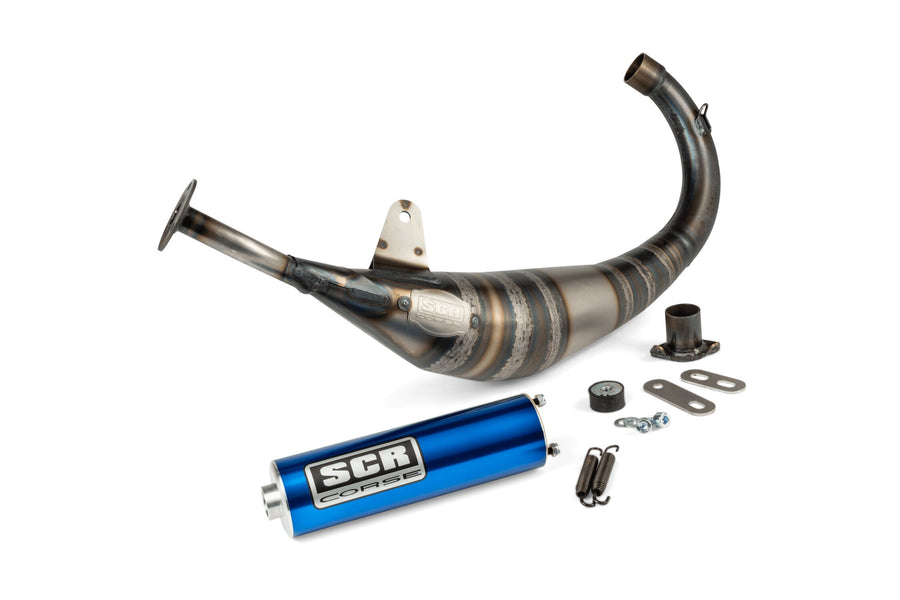 Derbi Senda DRD Racing SM 50 2T D50B0 [2012–] - Exhaust Racing Line 70 80 Blue